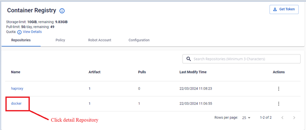 Repository details