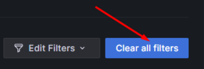 Clear all filters button