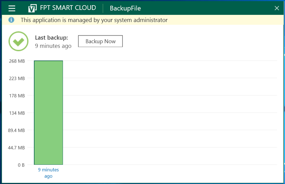 Launch Veeam Agent for Windows