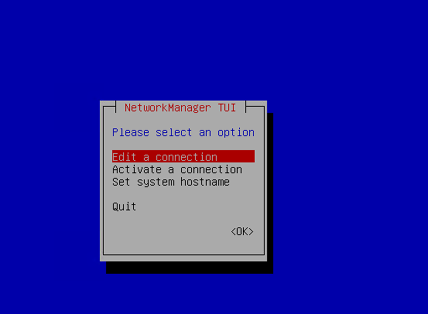 Edit connection