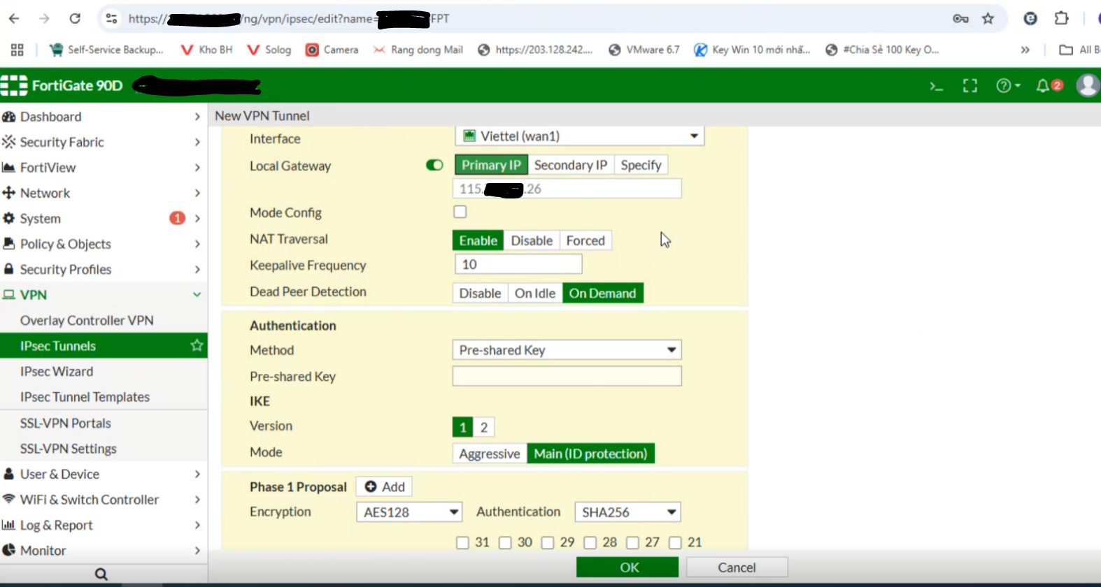 NAT config