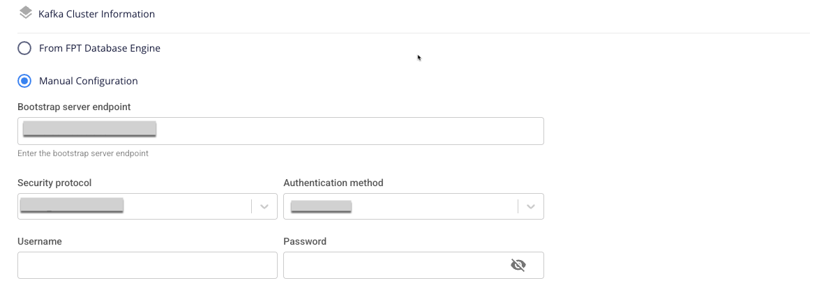 Manual Kafka cluster configuration