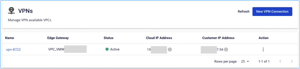 VPN cập nhật thành công