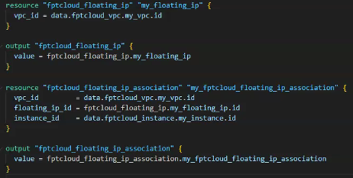 Script tạo floating IP