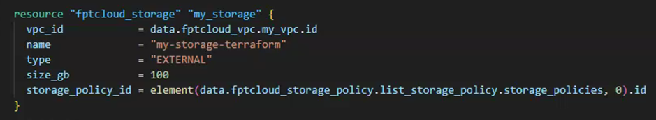 Script tạo storage disk