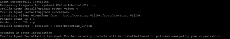 Quá trình cài đặt agent Trellix trên Linux